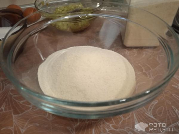 Рецепт: Сезонный пирог из ревеня - в стиле манника, вкусно по домашнему Рецепт: Сезонный пирог из ревеня - в стиле манника, вкусно по домашнему