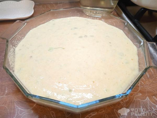 Рецепт: Сезонный пирог из ревеня - в стиле манника, вкусно по домашнему Рецепт: Сезонный пирог из ревеня - в стиле манника, вкусно по домашнему
