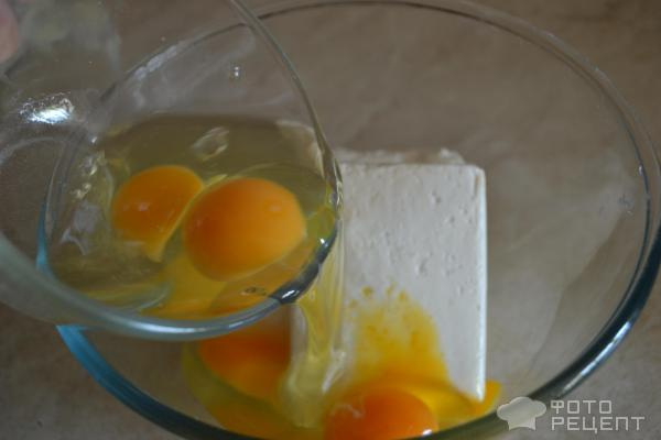 Рецепт: Творожная запеканка без муки и манки - С яблоками, корицей и медом Рецепт: Творожная запеканка без муки и манки - С яблоками, корицей и медом