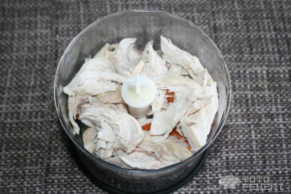 Рецепт: Куриное пюре диетическое - с овощами Рецепт: Куриное пюре диетическое - с овощами