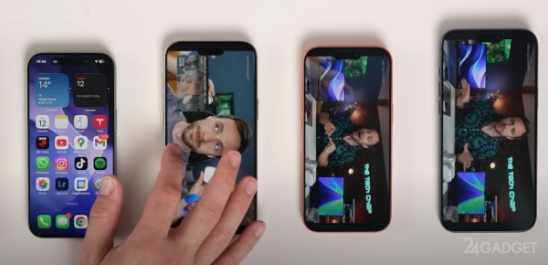 Все новые iPhone сравнили по автономности (2 фото + видео) Все новые iPhone сравнили по автономности (2 фото + видео)