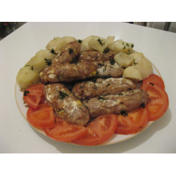 Рецепт: Колбаски куриные - в оболочке из куриной кожи Рецепт: Колбаски куриные - в оболочке из куриной кожи